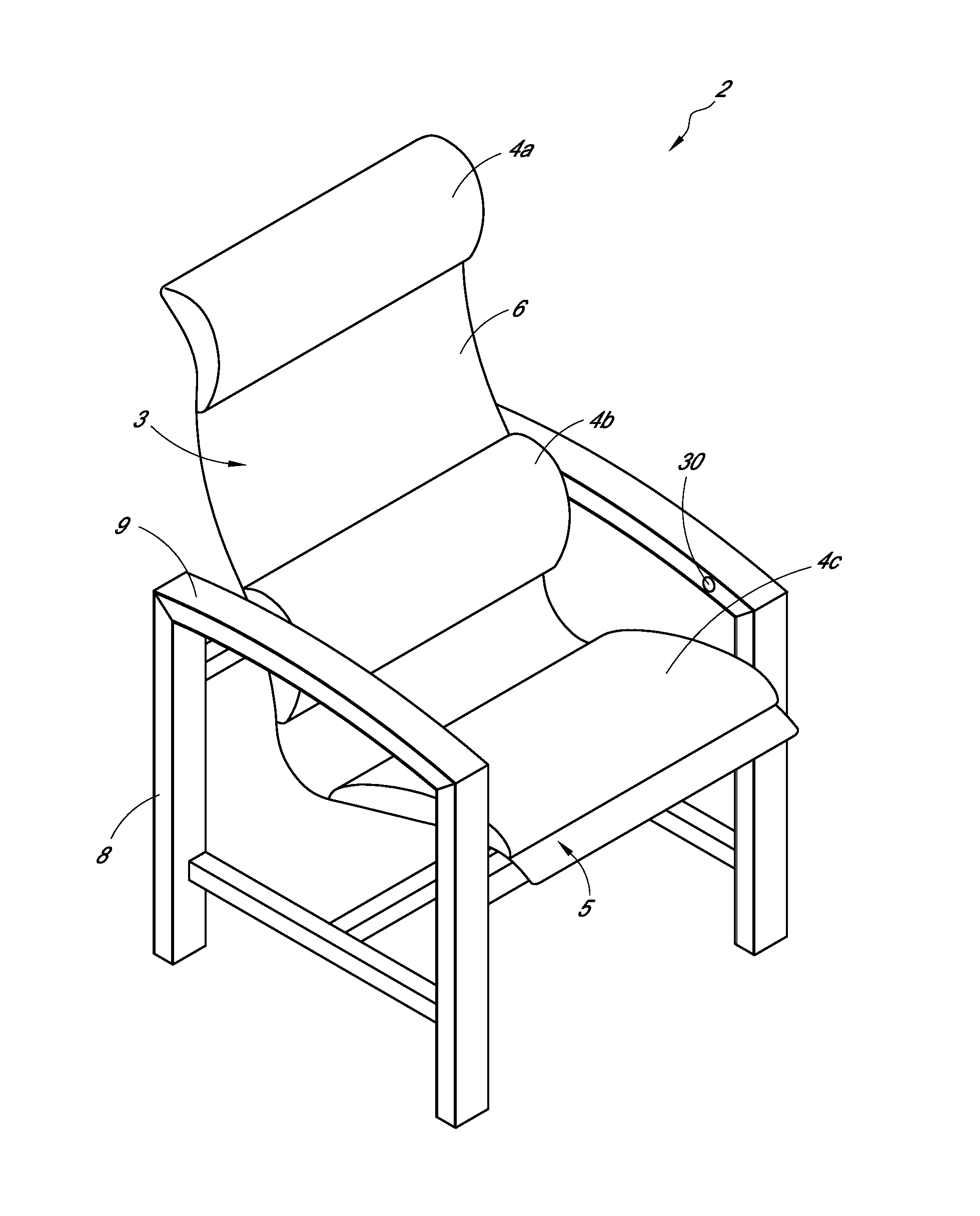 Seating with adjustable cushions