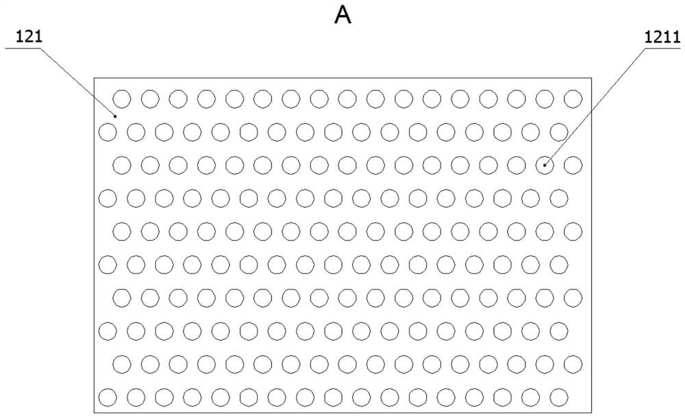 Separating device and separating method for separating soil and agate mixture