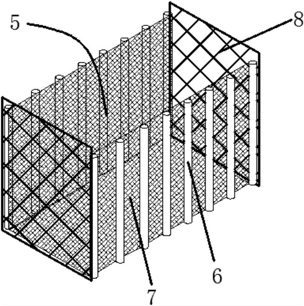 Circulating water fish intensive breeding system and method for fresh water pond