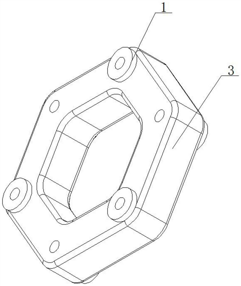 Vibration isolation coupling design and forming process