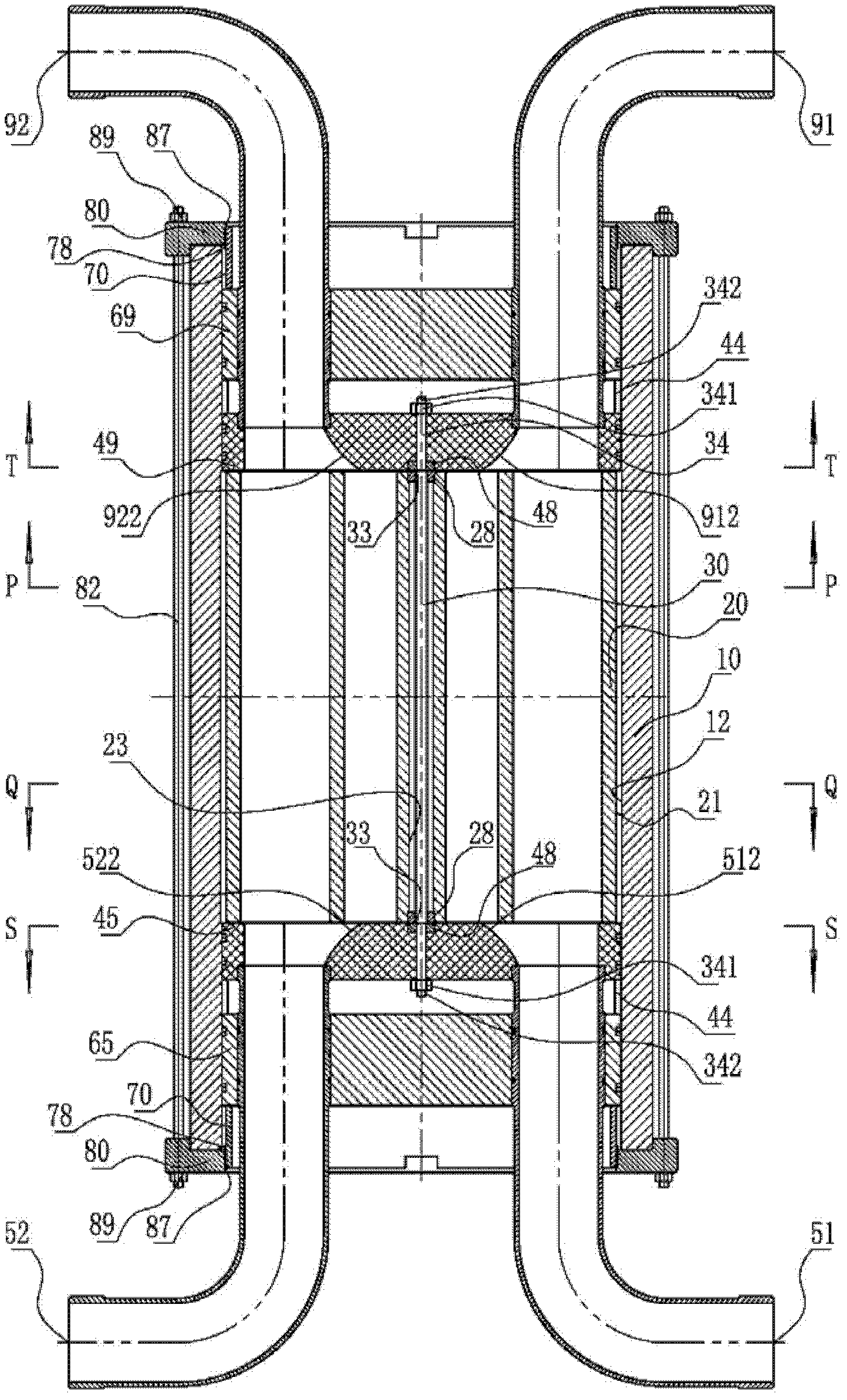 Misalignment channel autorotation hydraulic rotary piston supercharger