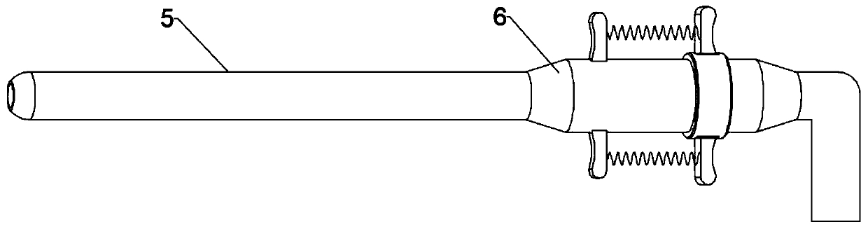 Drainage device for obstetric operation