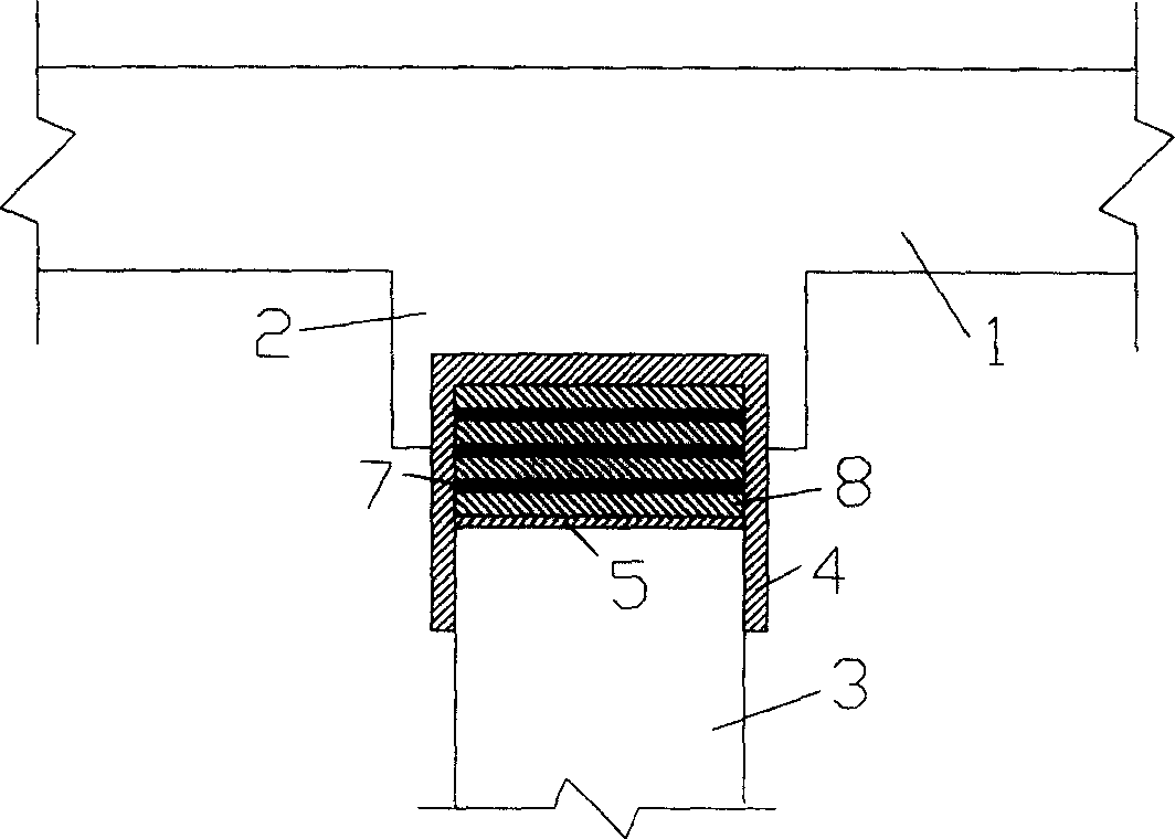 Pile tip displacement regulating device