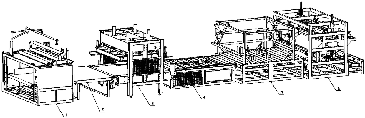 Self-adjustable full-size mattress roll-packing machine