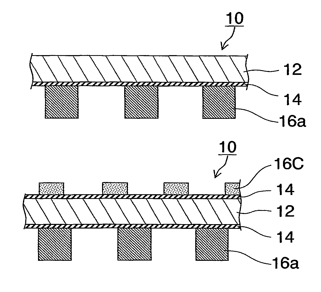 Metallic separator for fuel cells and method of manufacturing the metallic separator