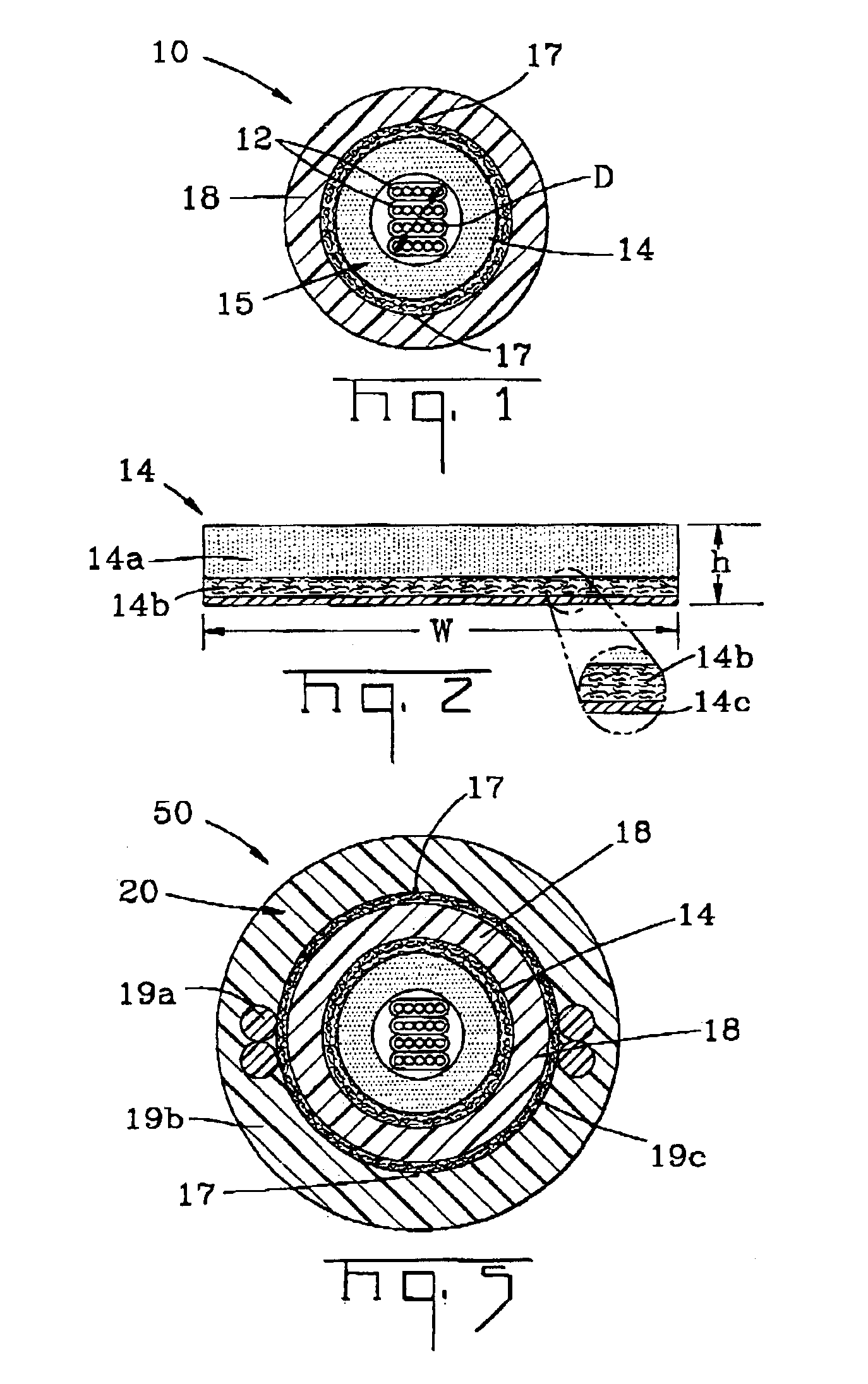 Optical tube assembly having a dry insert and methods of making the same