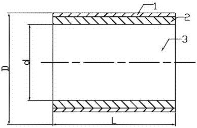 A wear-resistant roller sleeve of trapezoidal bainite-martensitic composite phase steel and its preparation method