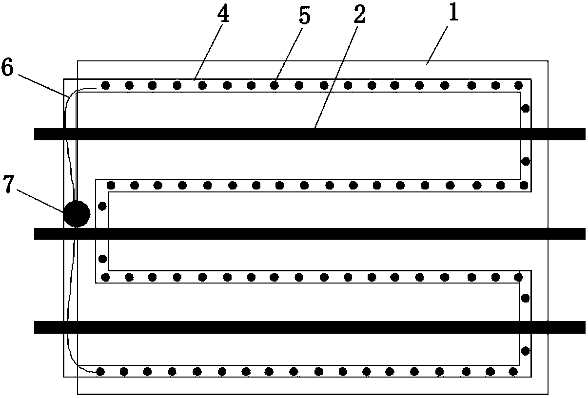 Vertical seedling device of laver shell conchocelis and application method thereof