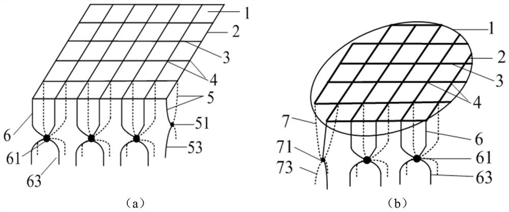 A rapid dehydration seepage channel construction method and application