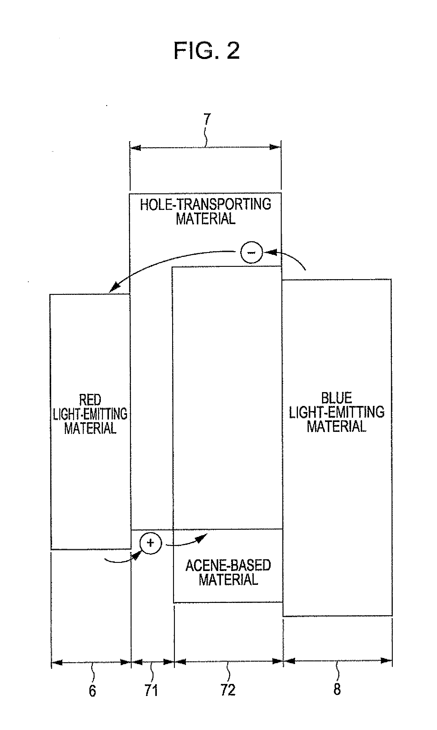 Light-emitting element, light-emitting device, display, and electronic equipment