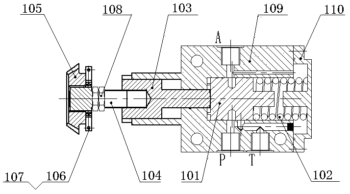 Coal mine underground integral hydrostatic driving vehicle steering wheel steering device and control system