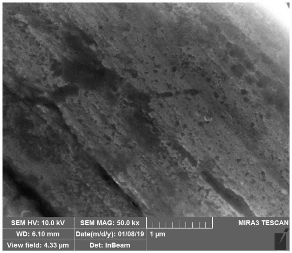 Metal-air battery metal electrode material and its preparation method and application