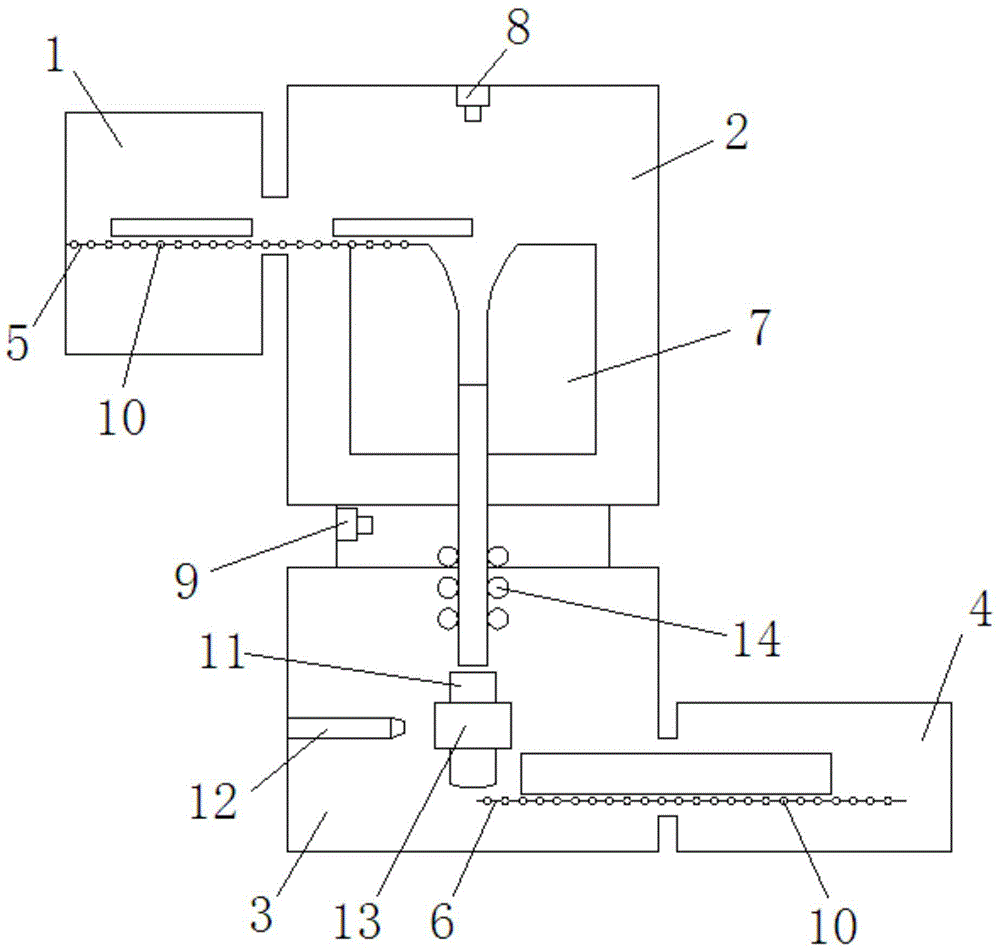 Continuous casting technology and equipment for titanium or titanium alloy