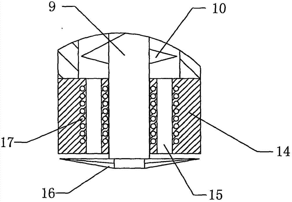 Kitchen waste disposal device