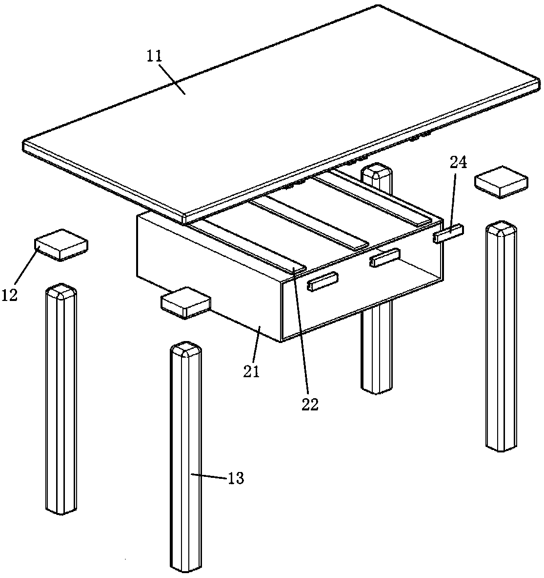 Safe desk