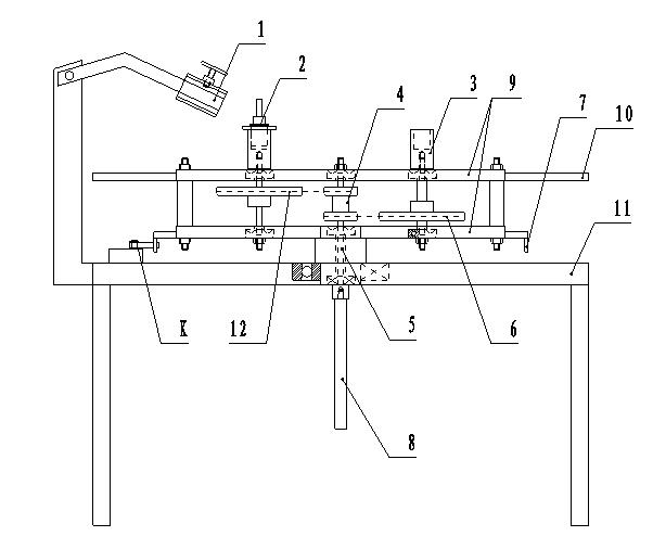 Automatic welding device of circular weld beads