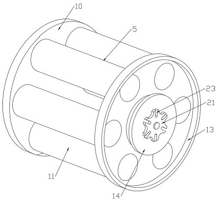 Tail gas treatment device for reducing Vocs in tail gas of pesticide production workshop