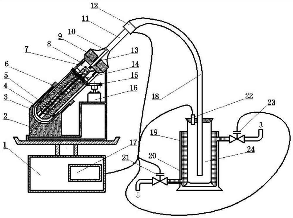 A detection system and method for solid-liquid two-phase concentration