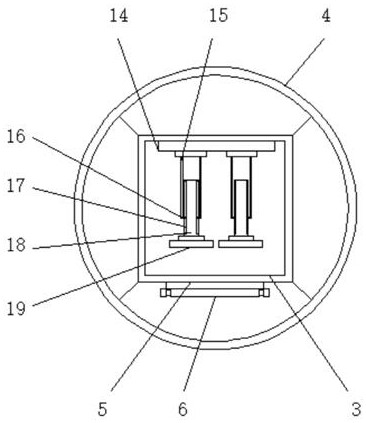 A kind of warehouse automatic unloading mechanism for logistics distribution