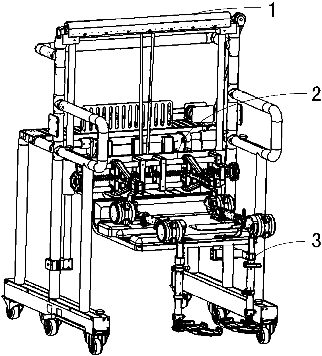 Suspension apparatus and exoskeleton robot adopting suspension apparatus