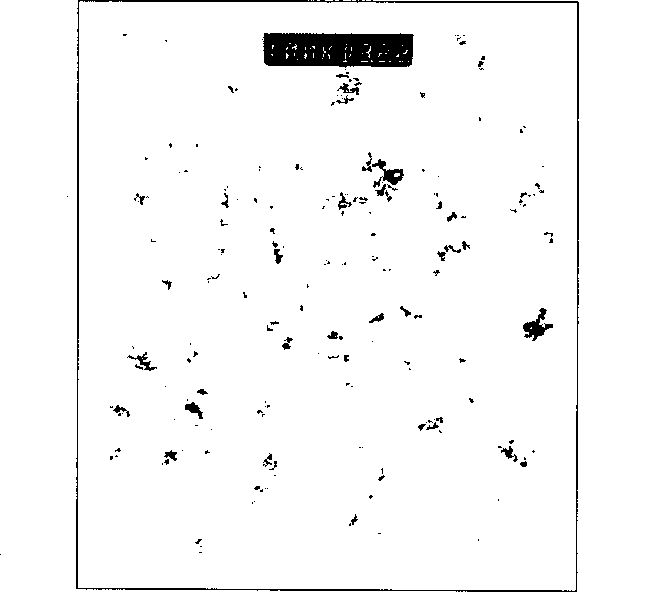 Nano fluorescent powder preparing method