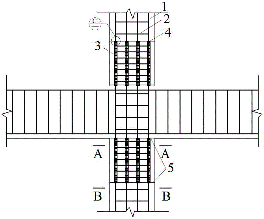 End unbonded reinforced concrete column and preparation method