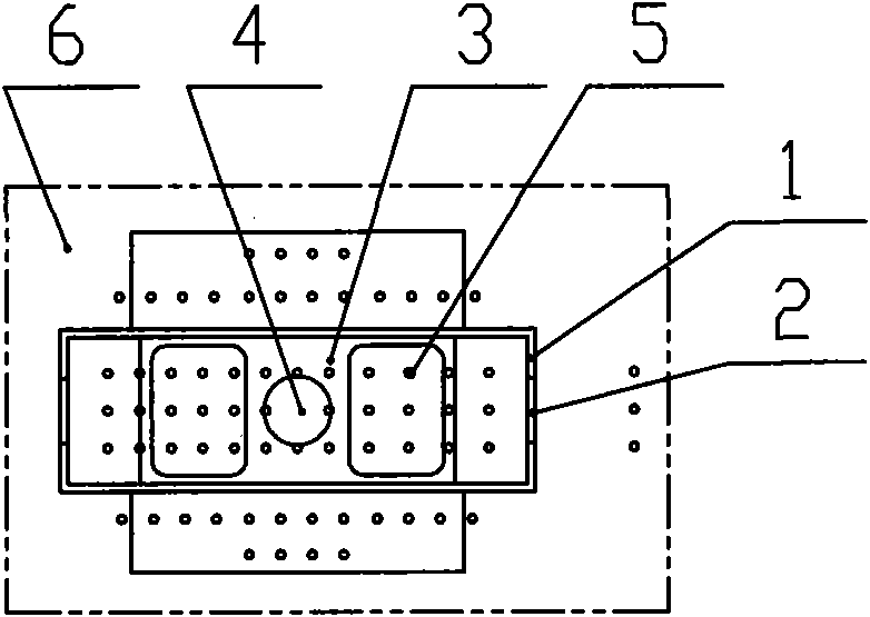 Fixed insertion type pot mouth