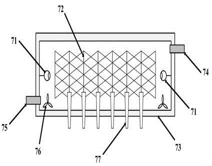 Rural sewage denitrification treatment system