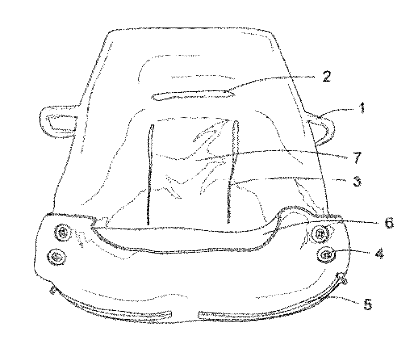 Method of protecting an infant or toddler from both sun's rays and from overheating in warm weather