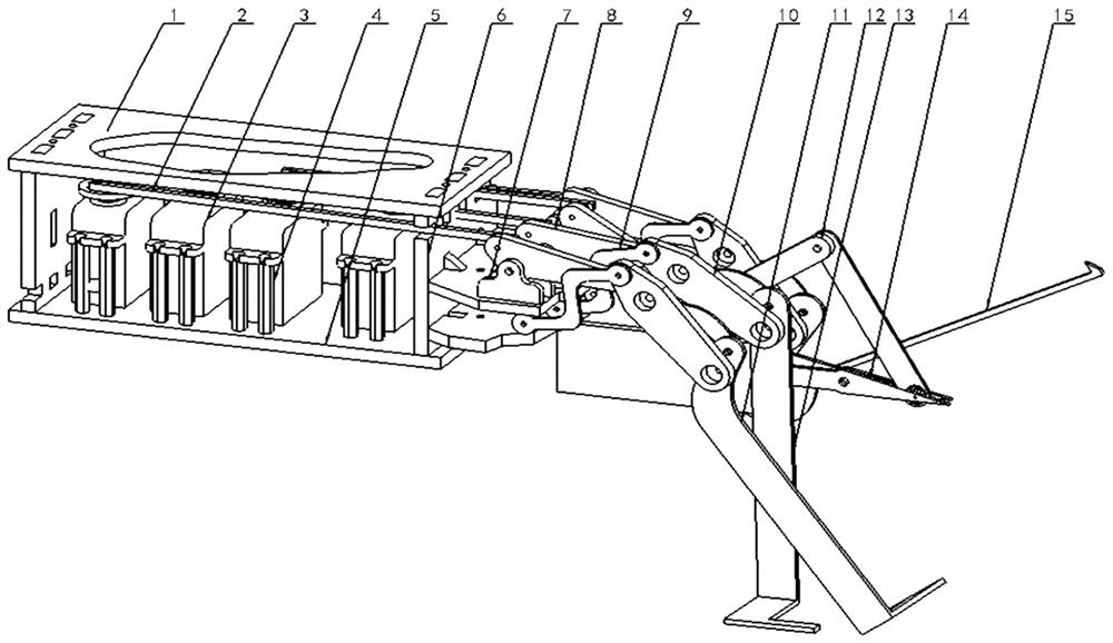 Multifunctional mechanical bionic hand for explosive ordnance disposal robot