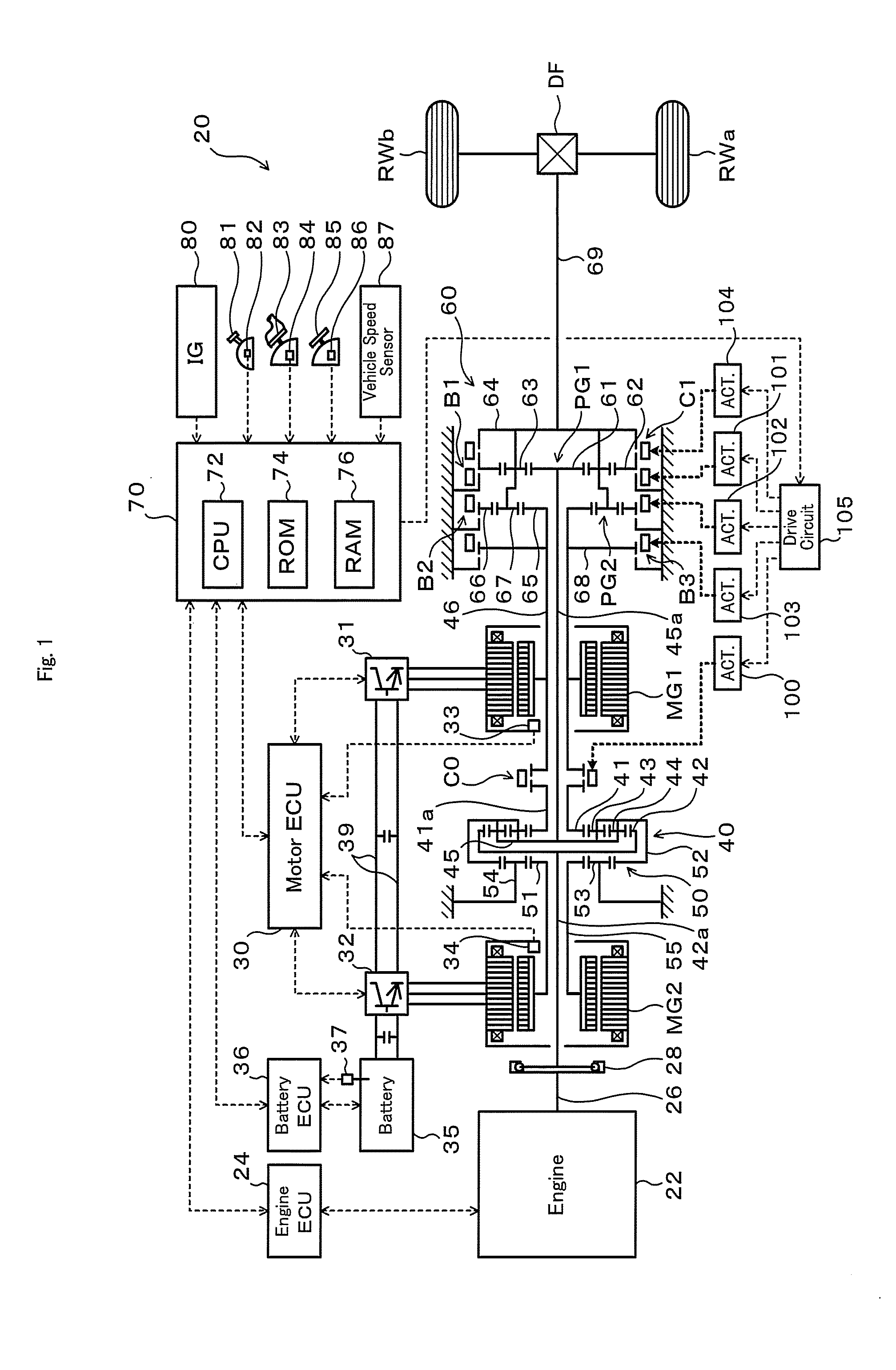 Power transmitting apparatus