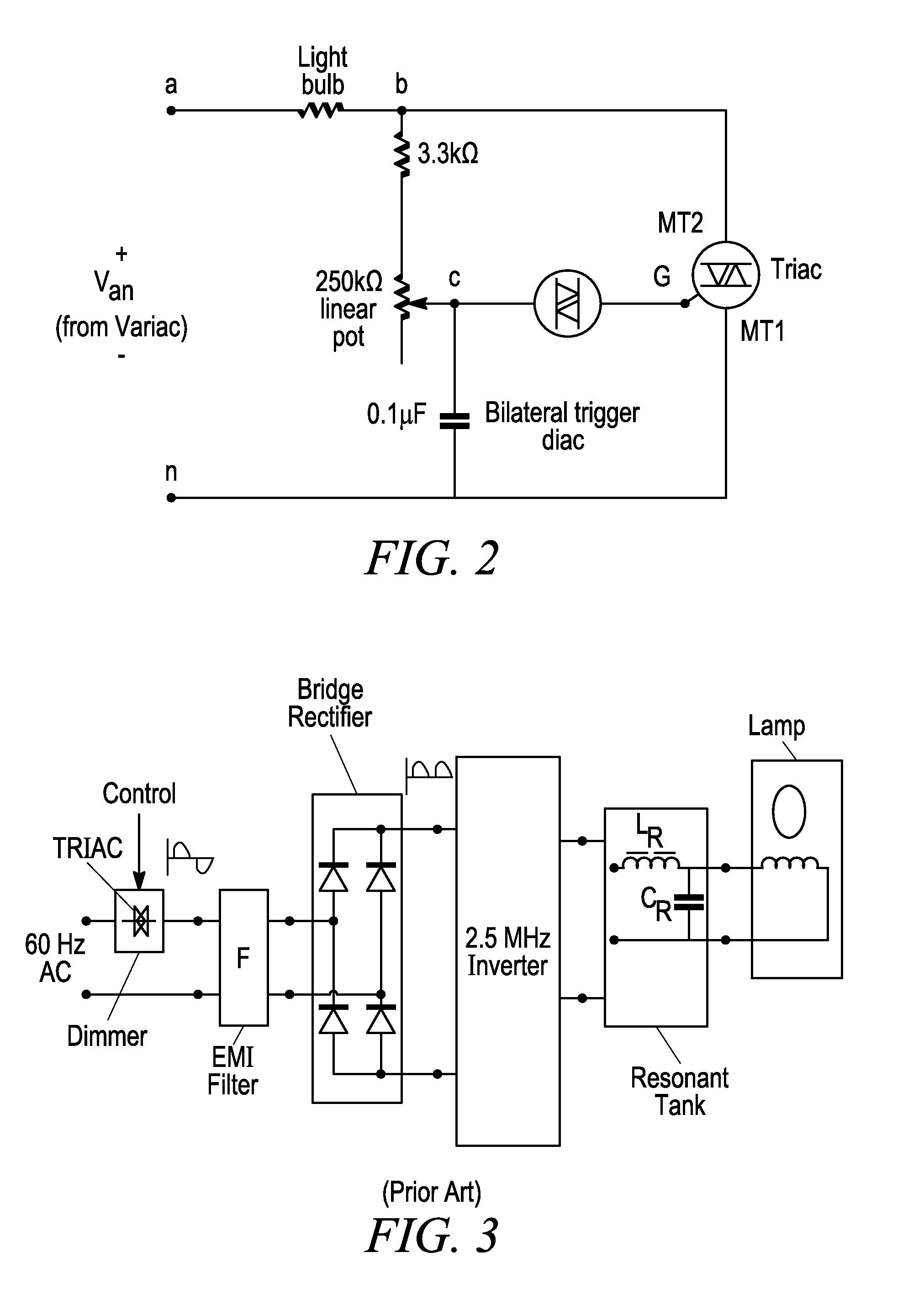 Electronic ballast having improved power factor and total harmonic distortion