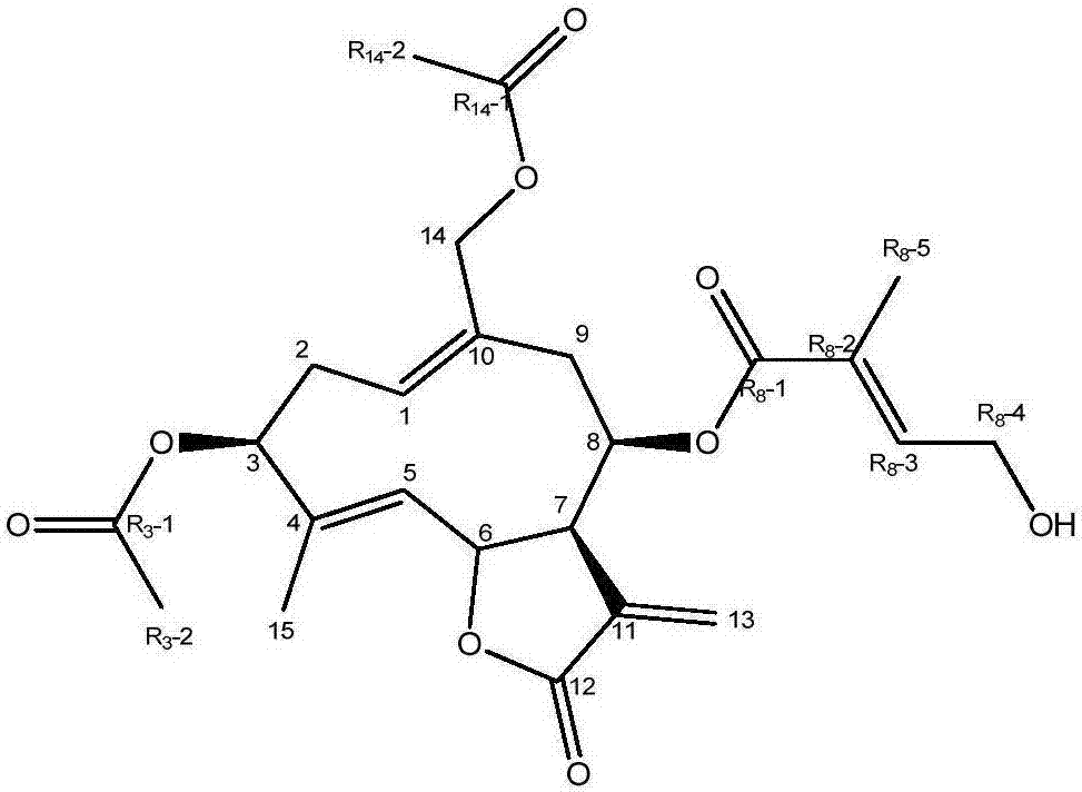 Anti-cancer composition extracted from lindley eupatorium herb, and preparation method and application thereof