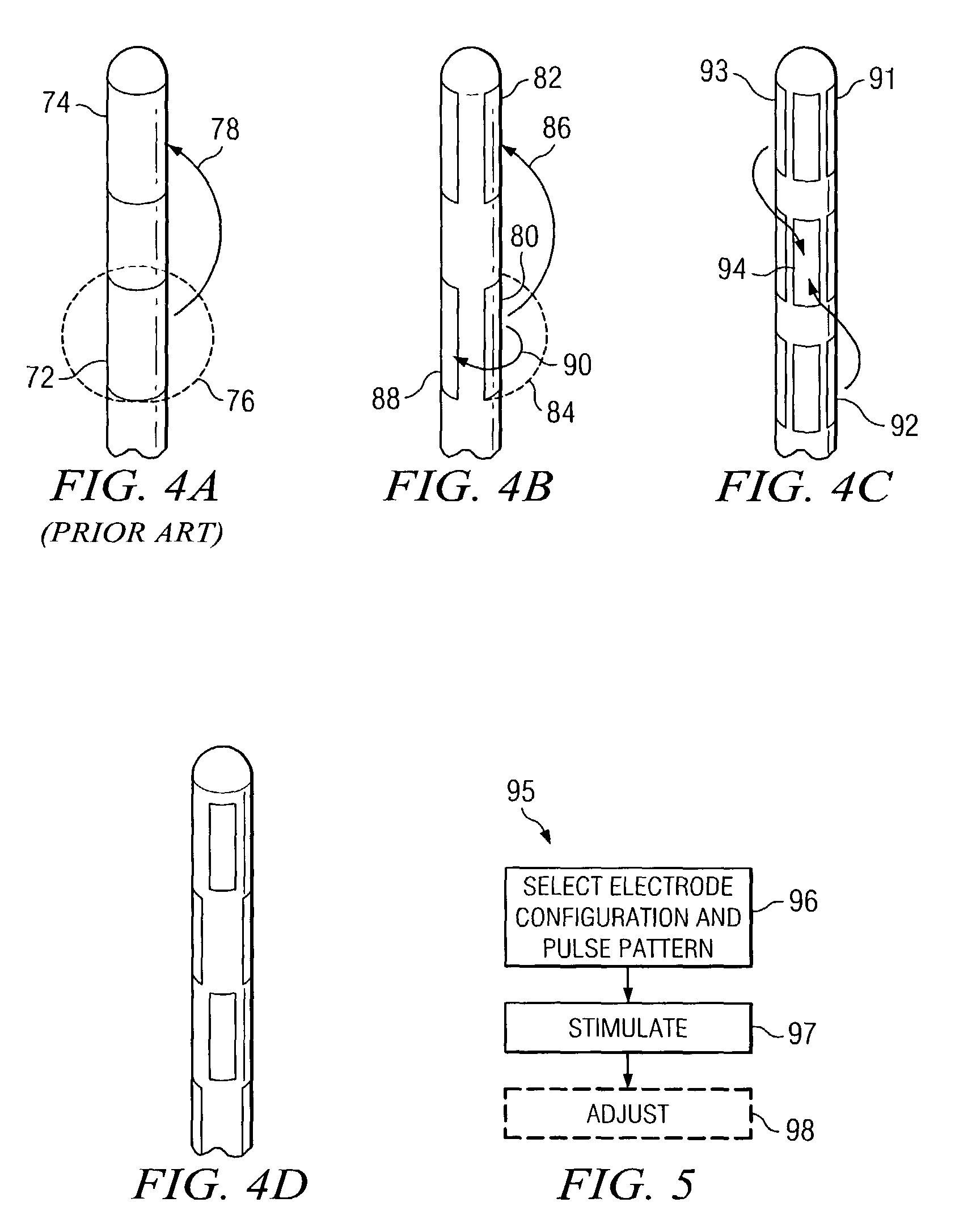 Apparatus for directionally stimulating nerve tissue