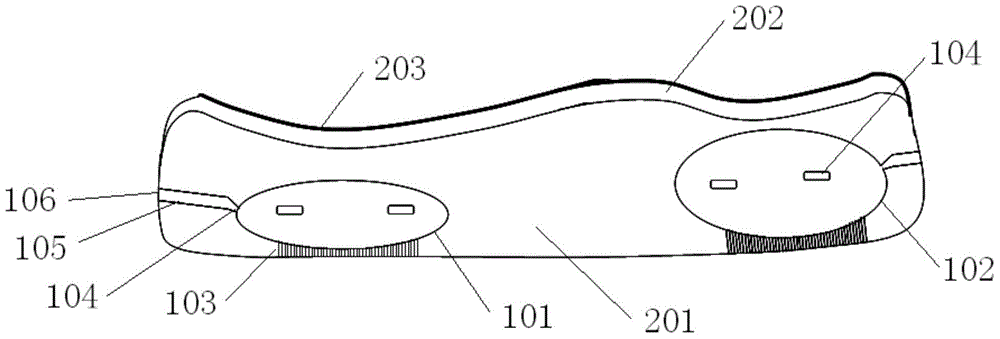 Children shoes with water-drainage antiskid sole structures