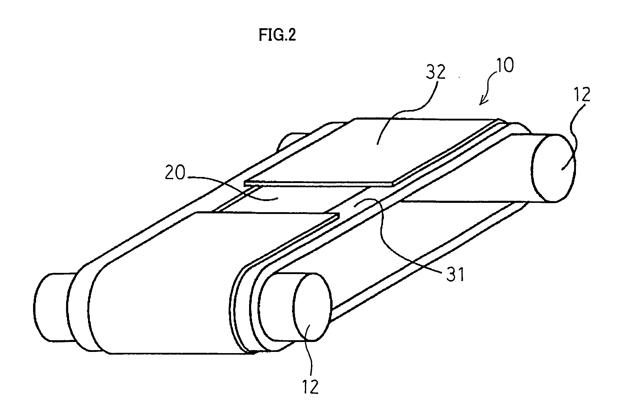 Image forming apparatus and transfer belt used therein