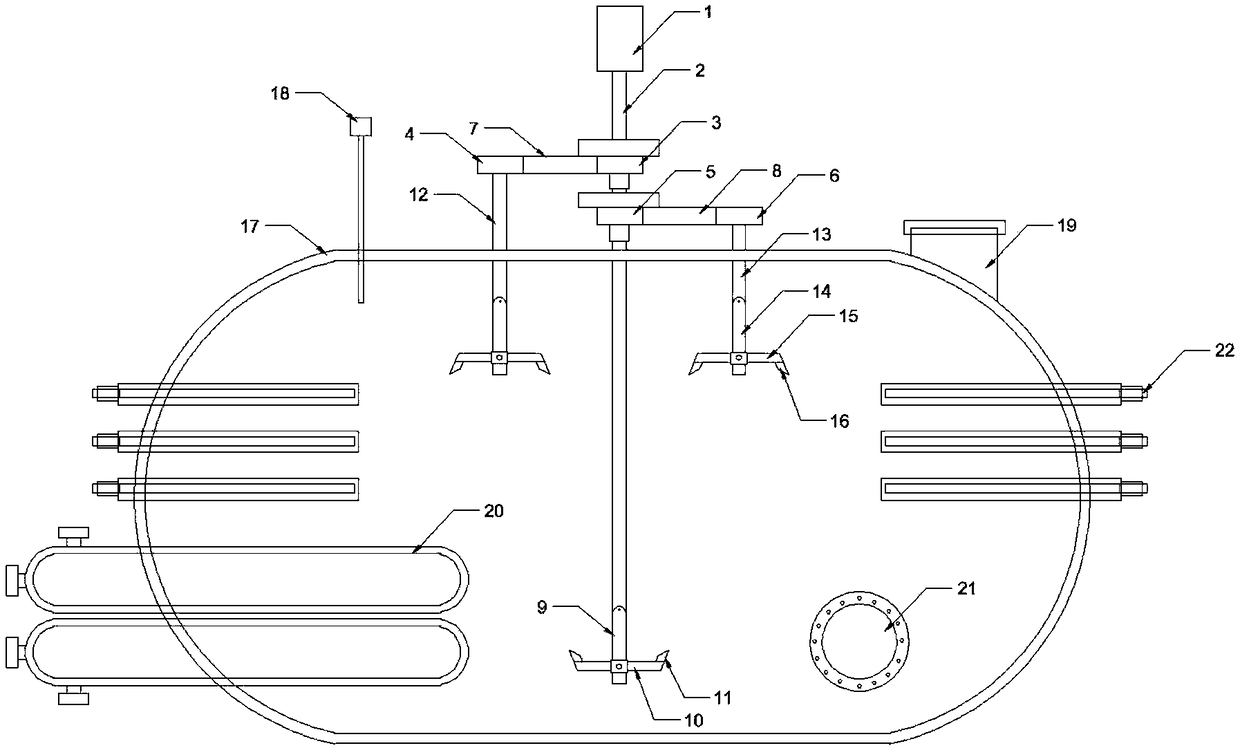 Electric heating cold salt tank