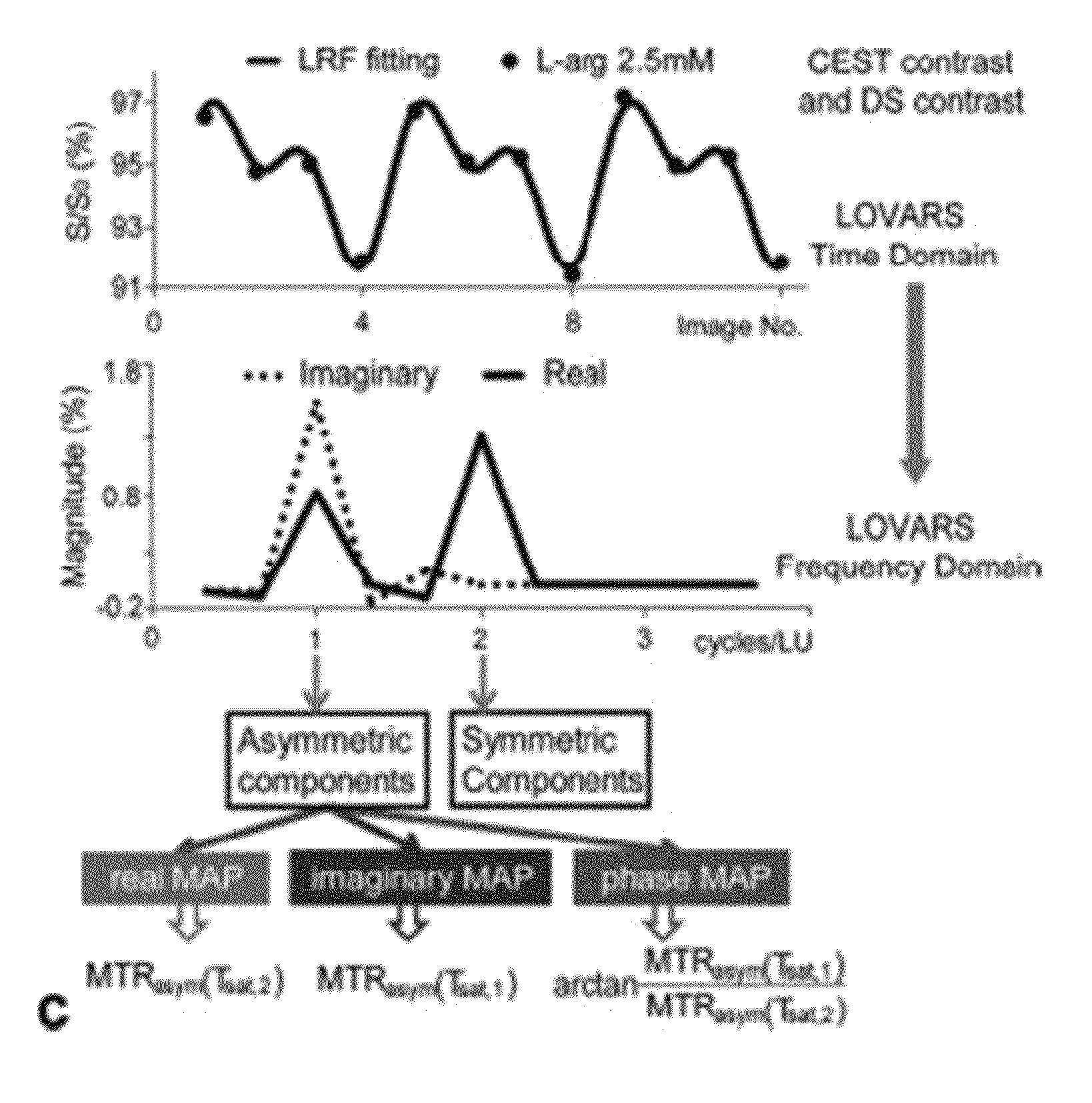 CEST phase and magnitude imaging using a multi-parametric varied saturation scheme