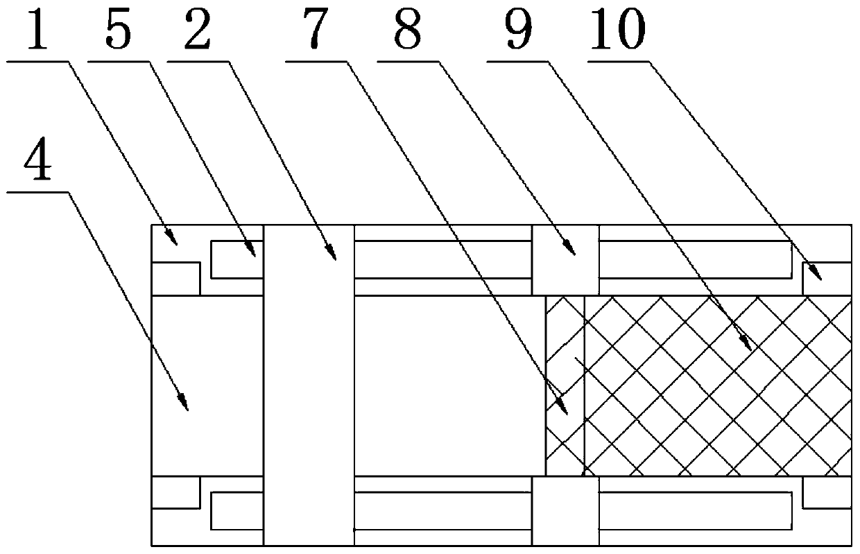 Cloth cutting device for textile