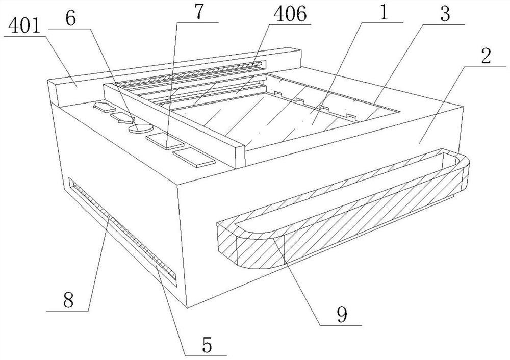 Mainframe box structure for intelligent health-care interactive learning