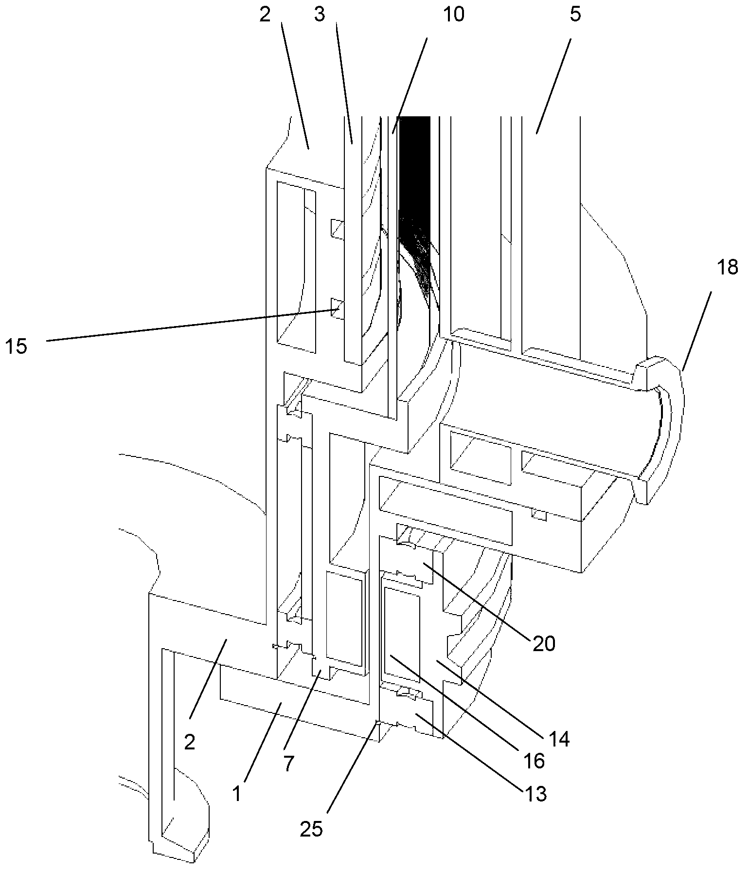 Organic metal chemical vapor deposition device for high-temperature growth of oxide film