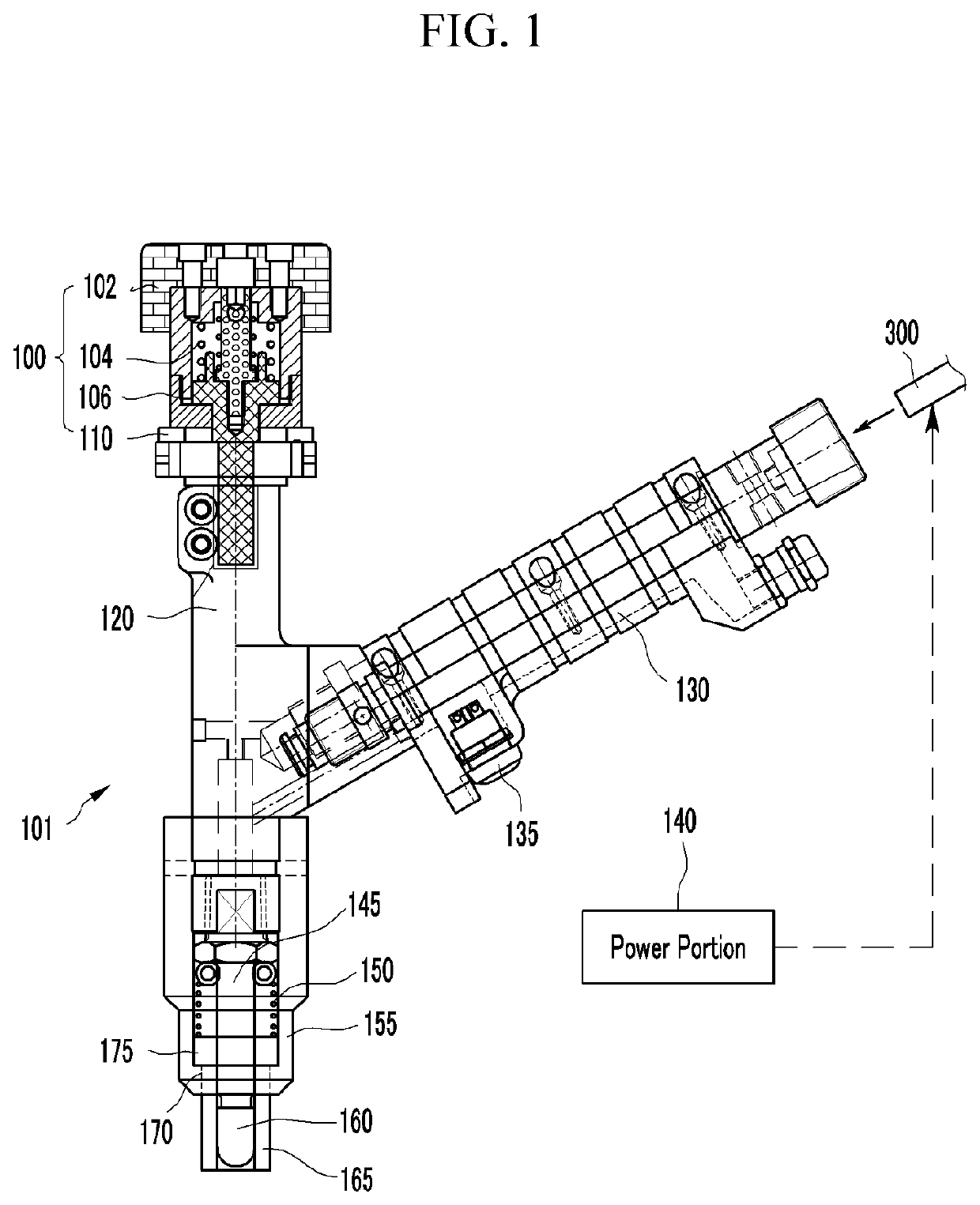 Welding gun and unidirectional welding system provided with the same