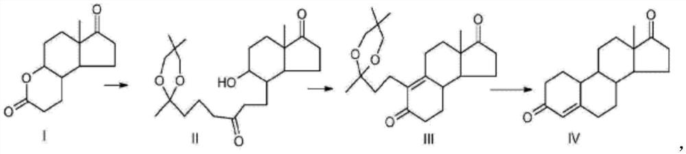 Preparation method of 19-nor-4-androstenedione