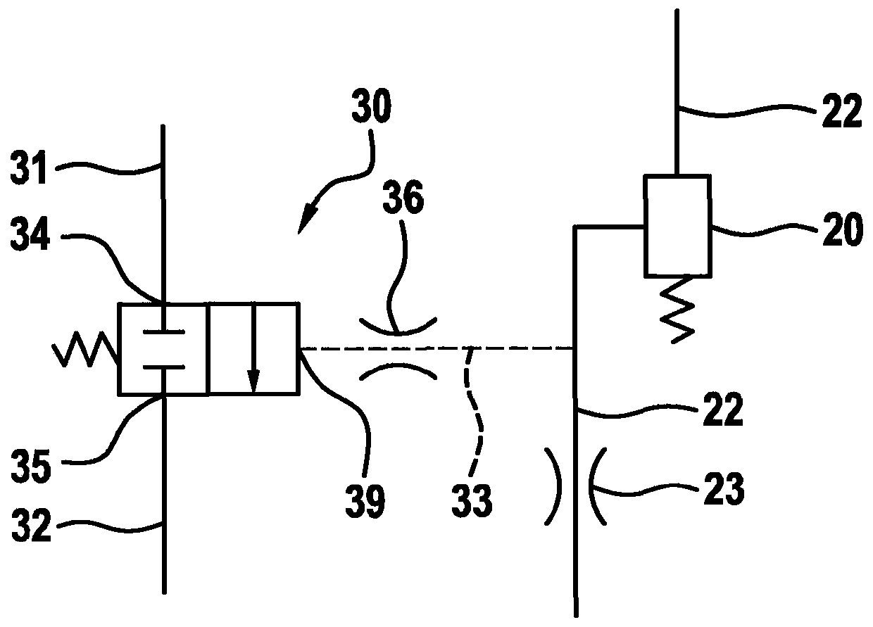 Low-pressure regulating system of a fuel delivery device of a fuel injection system and a discharge valve therefor