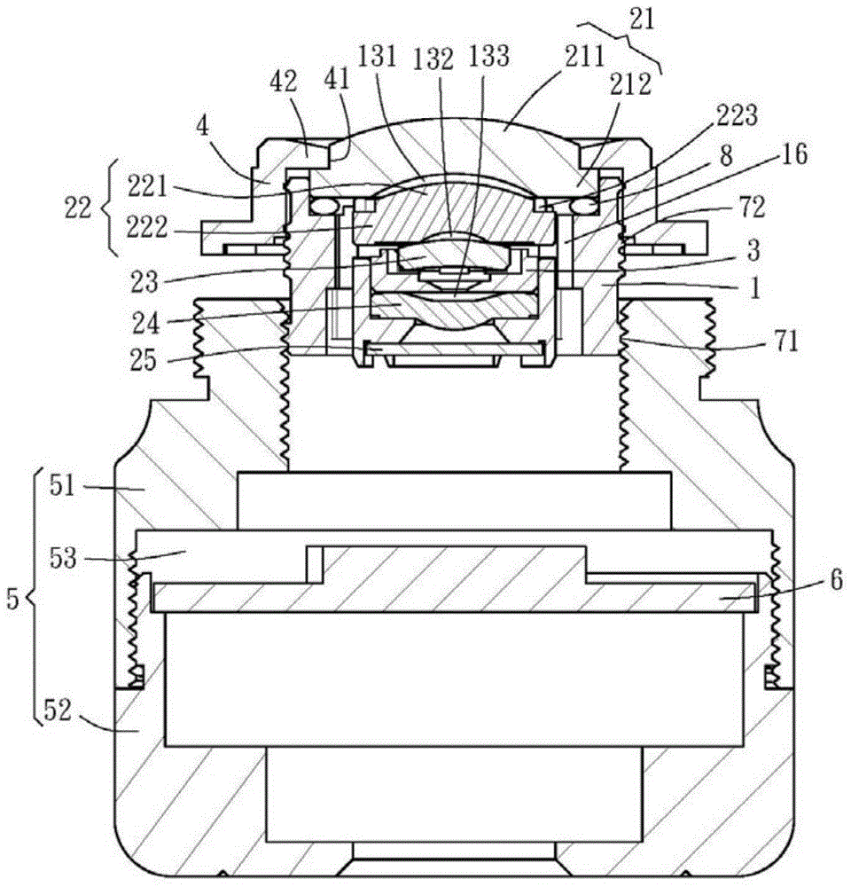 Dewing rapid dissipating lens module