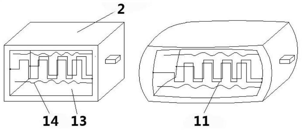 A thermally deformable cavity-driven crawling soft robot