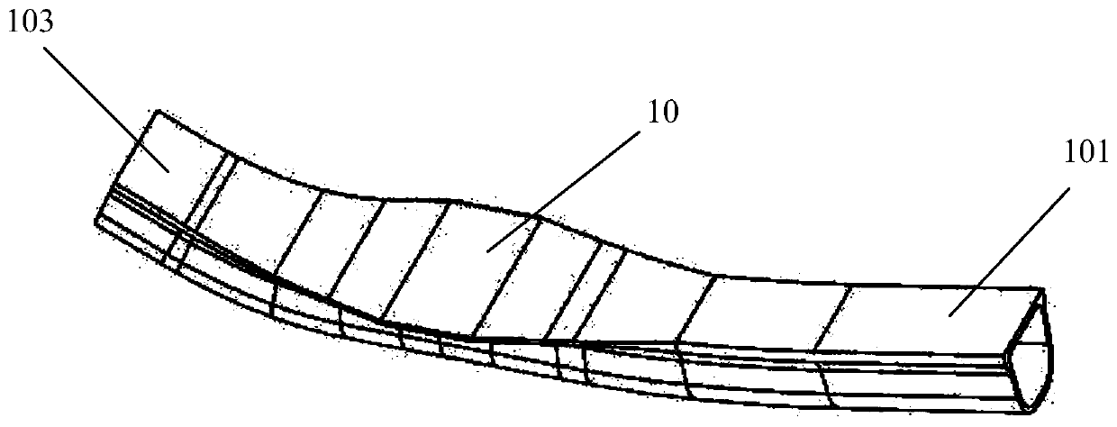 Rear axle aluminum alloy control arm forming device and forming method