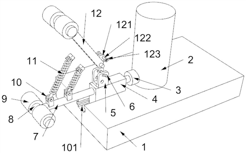 Safe fixing structure for manufacturing ships