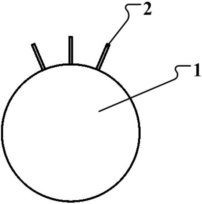 Electrostatic spinning sprayer of cylindrical surface annular array and electrostatic spinning method