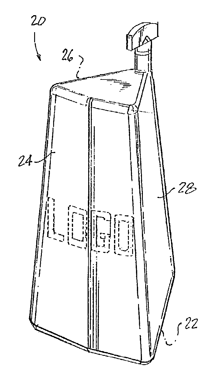 Interleavable fluid beverage container